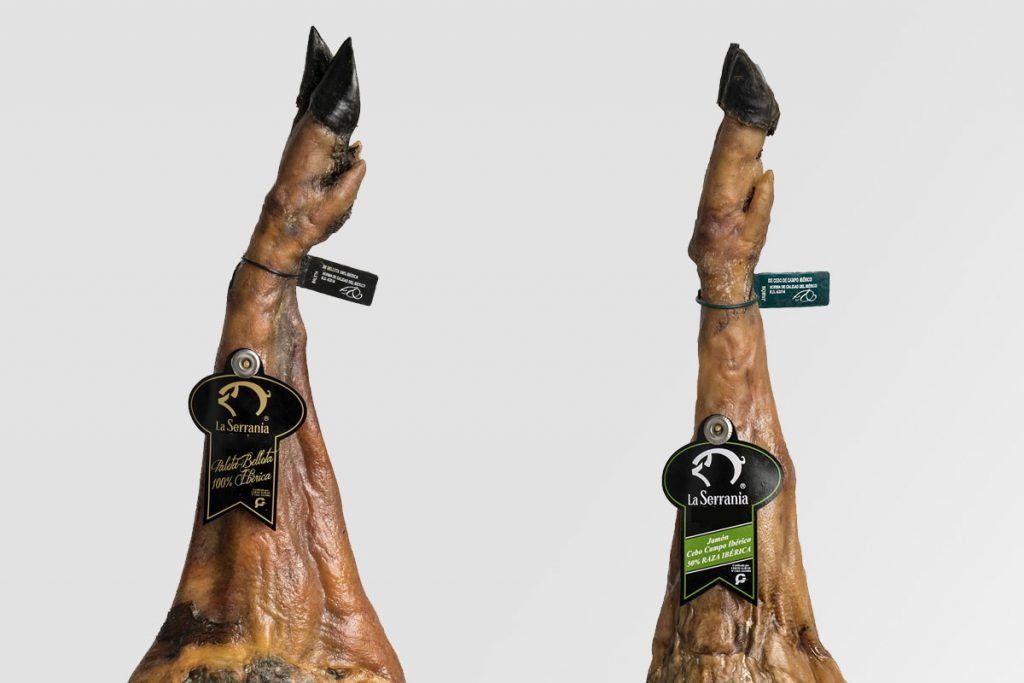 etiquetado del jamon
