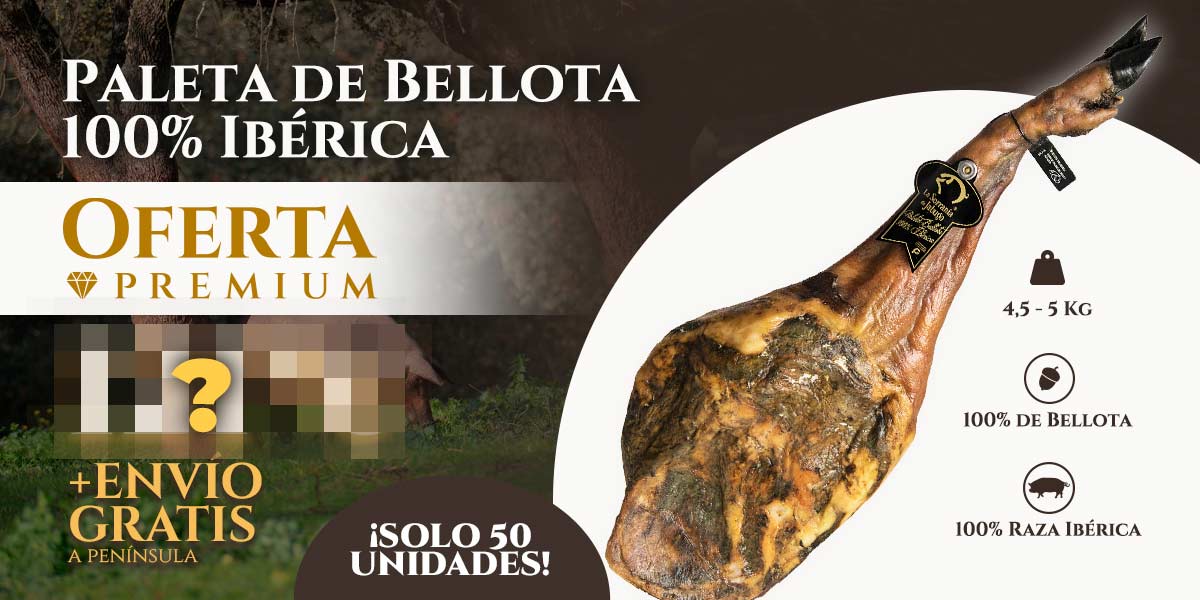 oferta paleta iberica de bellota