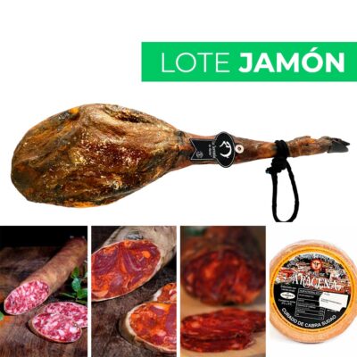 lote jamón la serranía