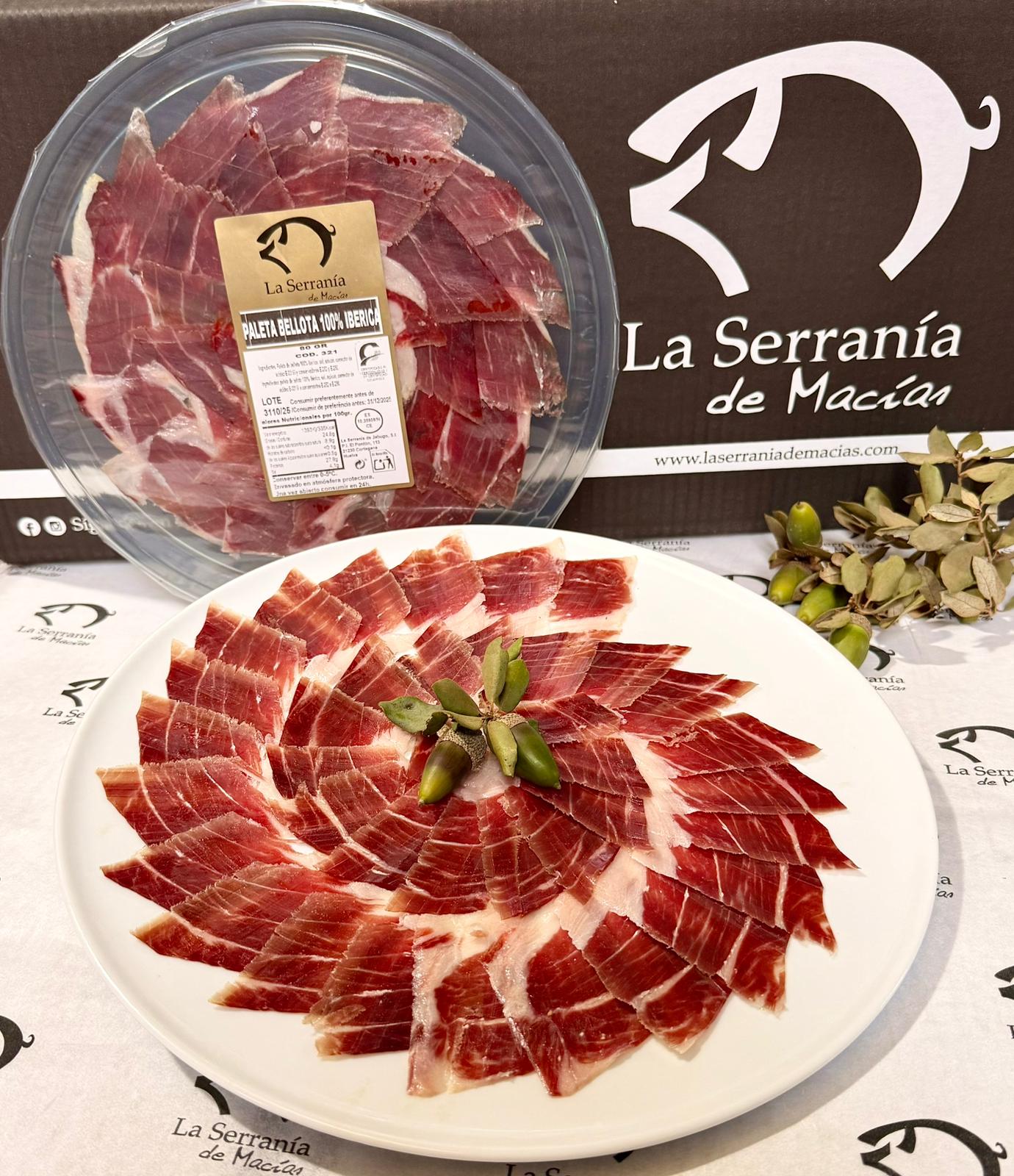 paleta bellota loncheada