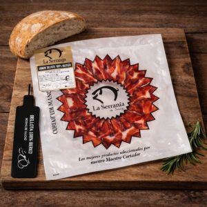 jamon de bellota 100 iberico loncheado