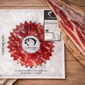 jamon la serrania loncheado a mano 80gr