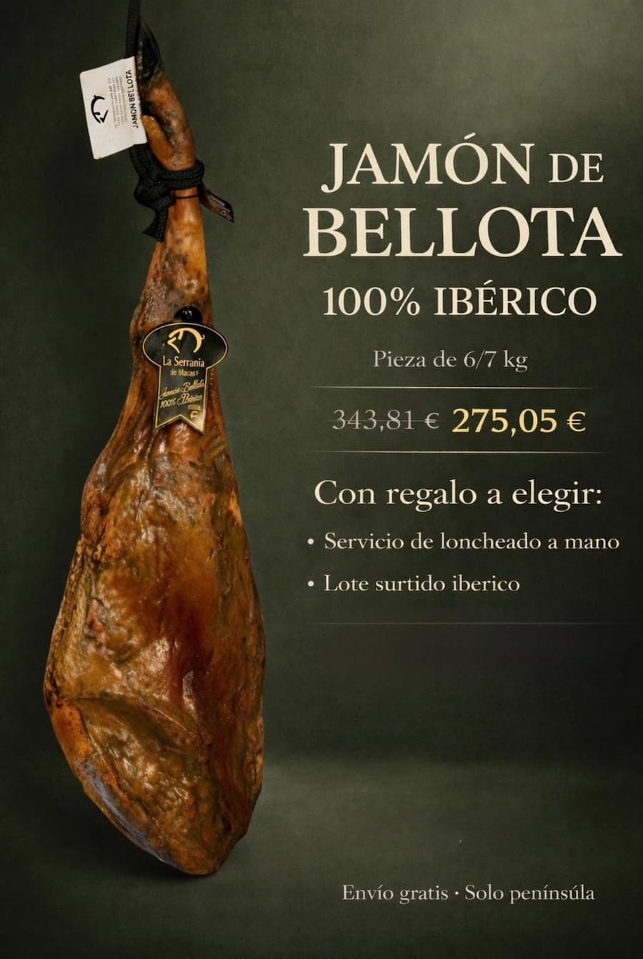 promocion lote jamon